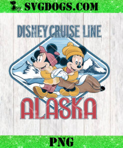 Disney Cruise Line Alaska PNG, Mickey Minnie Cruise Alaska Group PNG