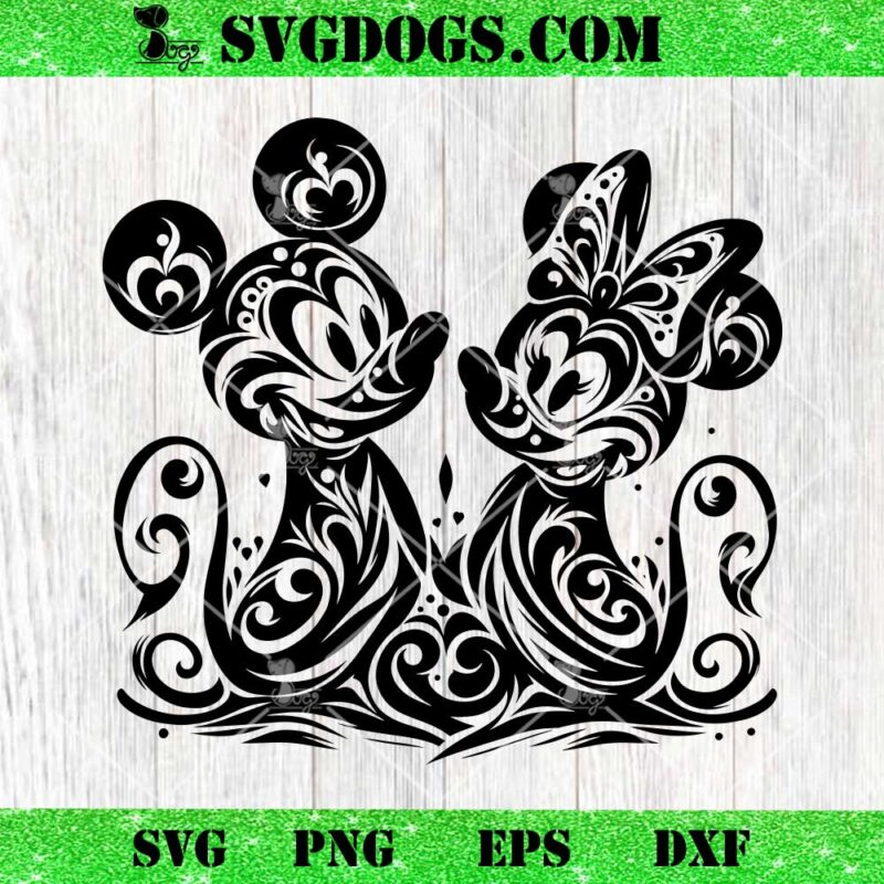 Mickey And Minnie Mandala Svg 149 Svg File For Cricut - vrogue.co