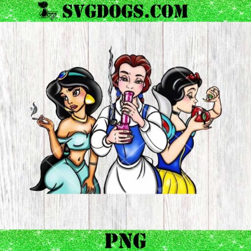 Disney Princess Smoke PNG, Cannabis PNG, Stoner Girls PNG