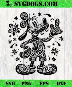 Donald Duck Mandala SVG, Daisy Duck SVG PNG EPS DXF