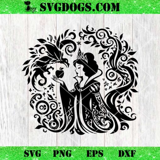 Evil Queen Mandala SVG