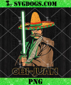 Funny Mexican Obi Juan PNG, Movie Parody Nerd Cinco De Mayo PNG