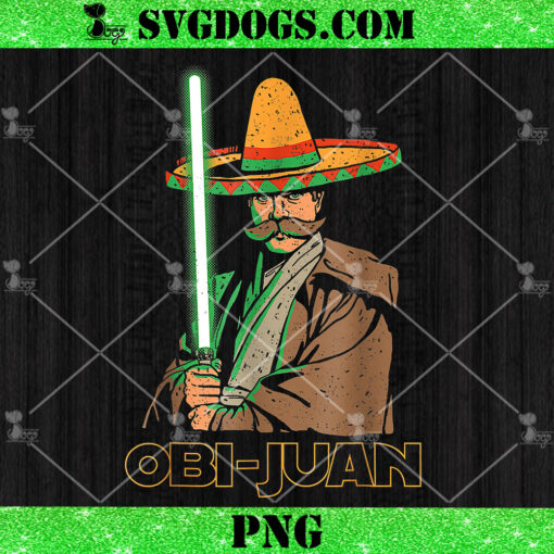 Funny Mexican Obi Juan PNG, Movie Parody Nerd Cinco De Mayo PNG