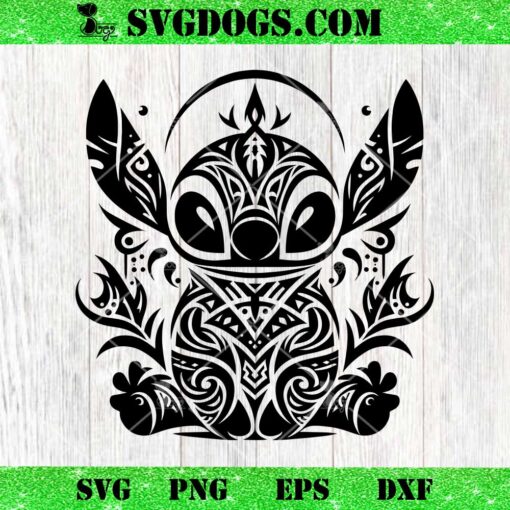 Funny Stitch SVG, Disney Stitch Mandala SVG PNG EPS DXF