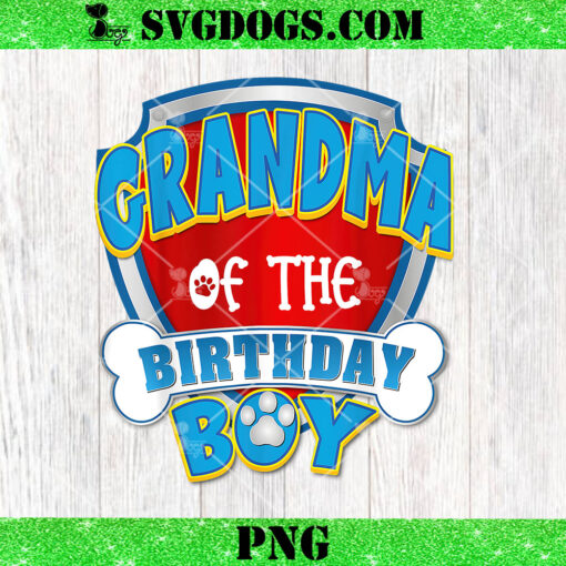 Grandma Of The Birthday Boy PNG