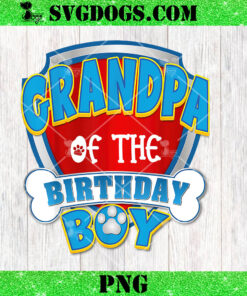 Grandpa Of The Birthday Boy PNG
