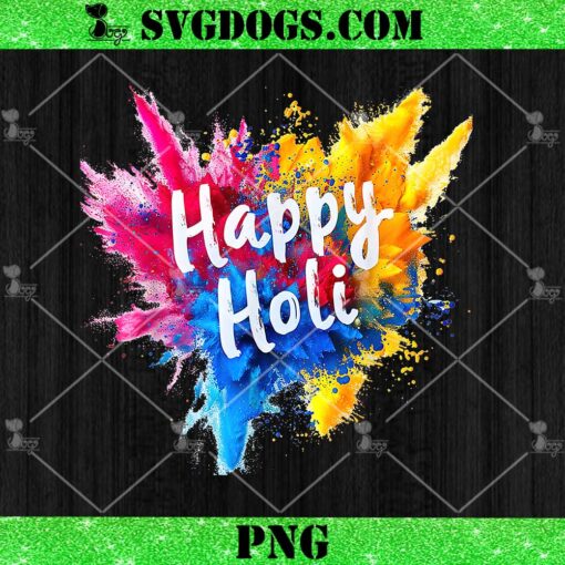 Happy Holi Color PNG