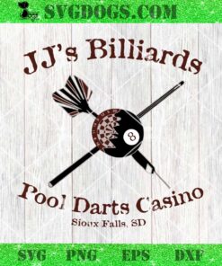 JJs Billiards SVG, Pool Darts Casino SVG PNG EPS DXF