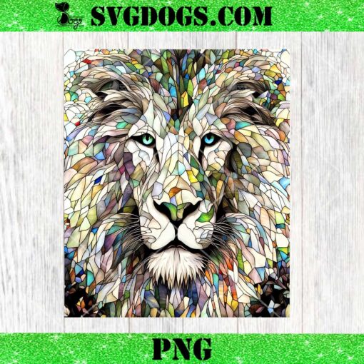 Lion Colors PNG, Lion Mandala PNG