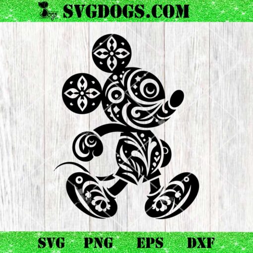 Mickey Mouse Mandala SVG PNG, Disney SVG PNG EPS DXF