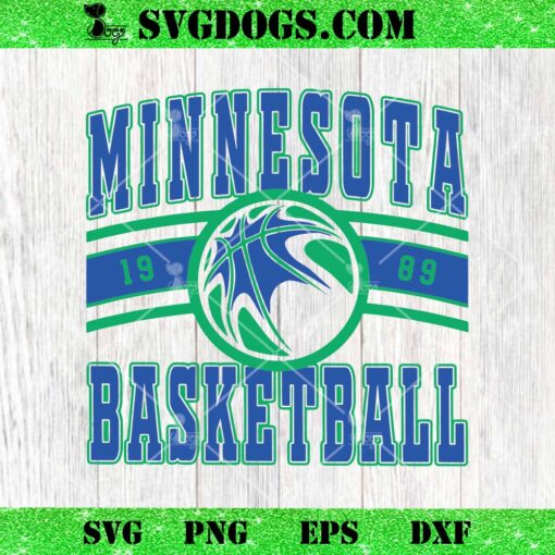 Minnesota Basketball 1989 SVG