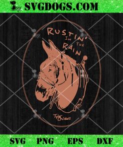Mule Portrait SVG, Rustin In The Rain SVG PNG EPS DXF