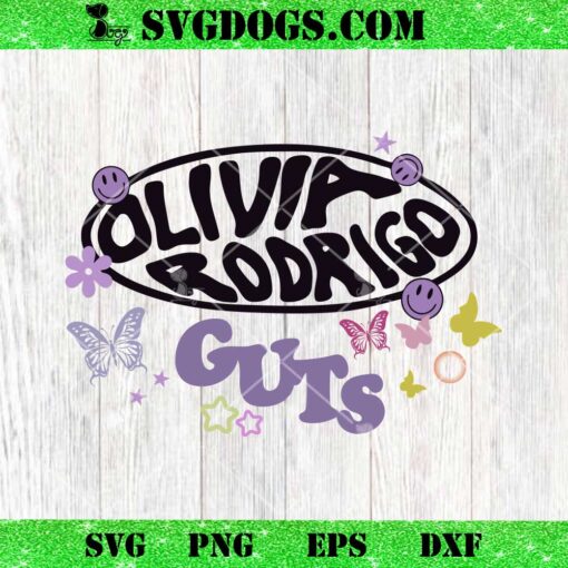 Olivia Rodrigo Guts Tour 2024 SVG, Olivia Rodrigo SVG PNG EPS DXF