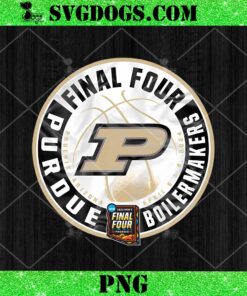 Purdue Boilermakers Final Four Basketball PNG
