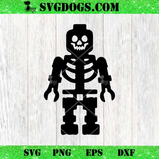 Skeleton Lego SVG, Lego Halloween SVG PNG DXF EPS