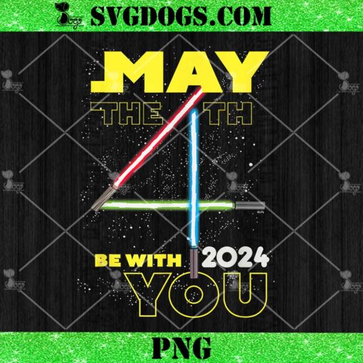 Star Wars May the 4th Be With You 2024 Lightsabers PNG