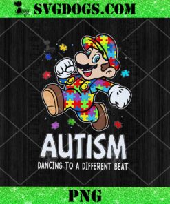 Super Mario Autism PNG, Super Mario Dancing To A Different Beat PNG