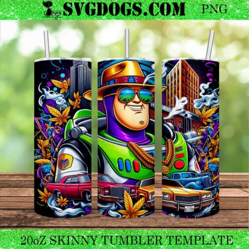 Toy Story Cannabis 20oz Tumbler Wrap PNG File