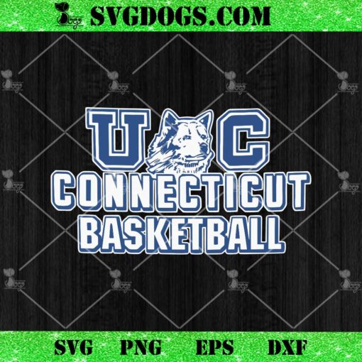 UConn Huskies Connecticut Basketball SVG, UConn Huskies SVG PNG EPS DXF