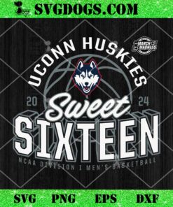 UConn Huskies Sweet Sixteen SVG PNG EPS DXF
