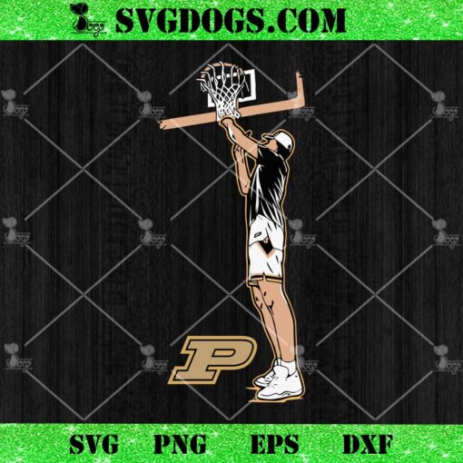 Zach Edey Basketball Purdue Team SVG, Zach Edey SVG PNG EPS DXF