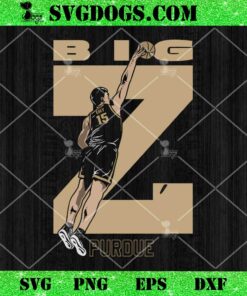 Zach Edey Big Red Purdue Basketball SVG, Zach Edey SVG PNG EPS DXF