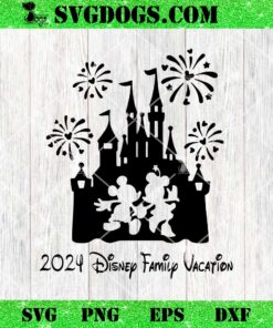 2024 Disney Family Vacation SVG, Mickey And Minnie Mouse Trip SVG PNG EPS DXF