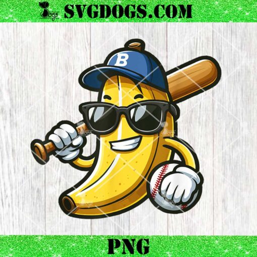 Banana Baseball PNG