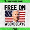 Free On Wednesdays 2024 SVG, Joe Biden SVG PNG EPS DXF