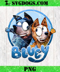 Bluey Couple Goals PNG, Bluey Dog PNG