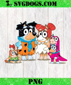 Cosplay Bluey Family PNG, Funny Bluey PNG