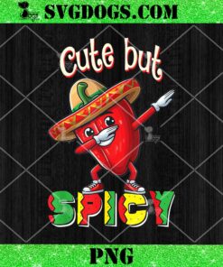 Cute But Spicy Chili Boys Dab Pepper PNG, Cinco De Mayo Mexican PNG