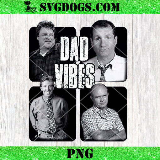 Dad Vibes 90S PNG, Dad Vibes Retro Mens PNG