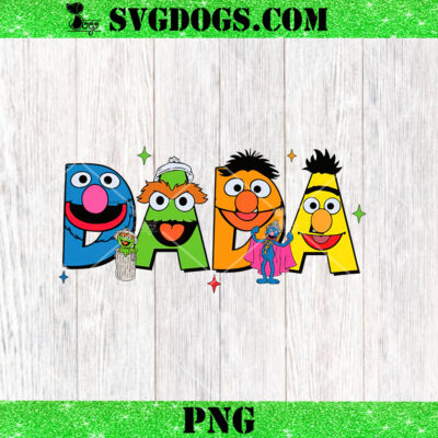 Dada Sesame Street PNG