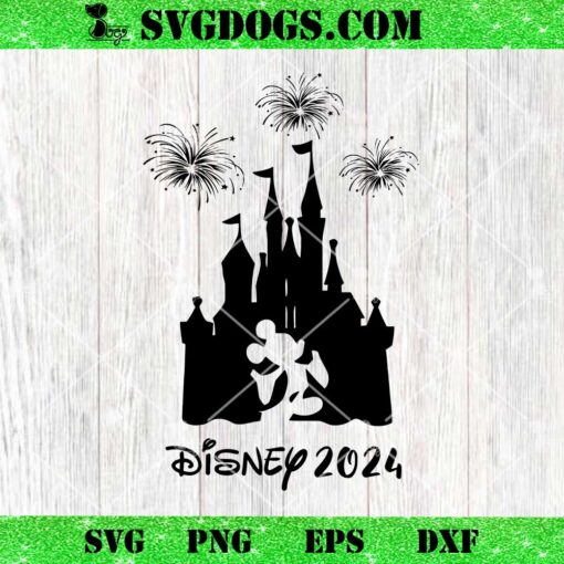 Disney 2024 Mickey Mouse Magic Kingdom SVG, Disney Family Trip SVG PNG DXF EPS