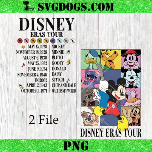 Disney Eras Tour PNG, Funny Mickey PNG