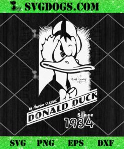 Disney Donald Duck SVG, Classic Vintage Donald Duck SVG PNG EPS DXF