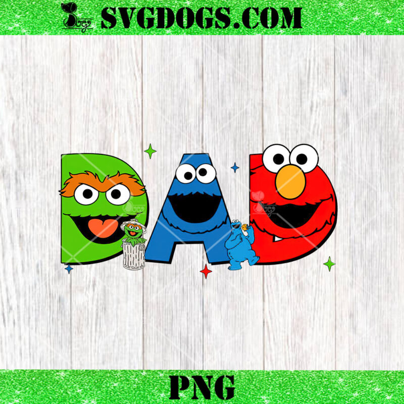 Elmo Dad Sesame Street PNG