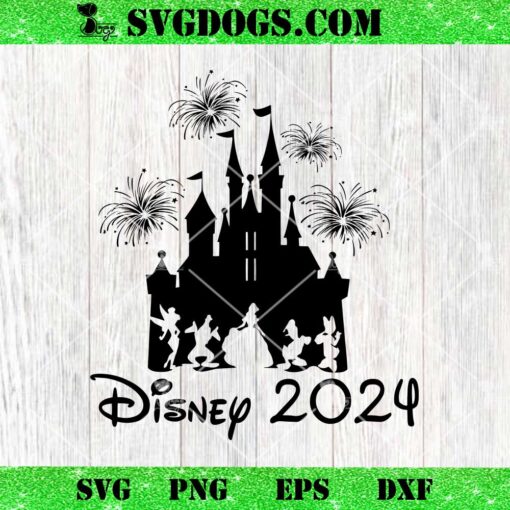 Family Trip Disney 2024 Castle SVG, Family Vacation SVG PNG EPS DXF