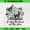 Follow The Word Not The Herd Isaiah SVG, Jesus And Deer SVG PNG EPS DXF