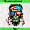 Jack Skellington 4th Of July PNG, Horror Character 4th Of July PNG