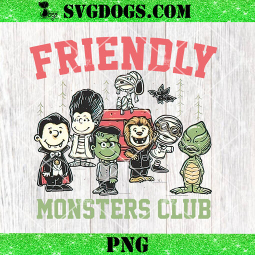 Friendly Monsters Club PNG, Friendly Monsters PNG