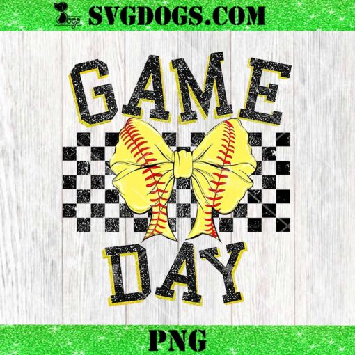 Game Day Football PNG, Game Day Softball PNG