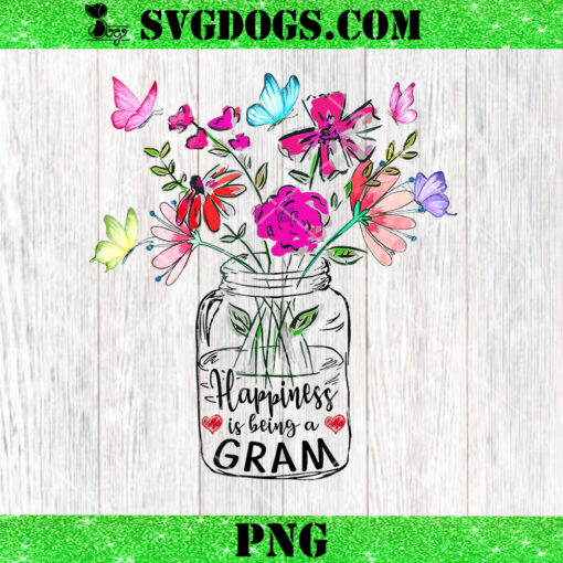 Happiness Is Being Gram PNG, Mother Day PNG