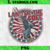 Land Of The Free PNG, 4th Of July PNG, Retro America PNG