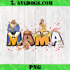 Mama Beauty And The Beast PNG, Belle Mothers Day PNG
