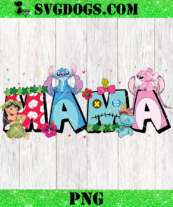 Mama Cartoon Lilo And Stitch PNG, Disney Mother’s Day PNG