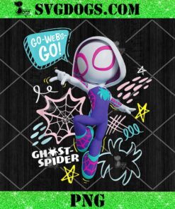 Marvel Spidey And His Amazing Friends Ghost PNG, Spider Go Webs PNG