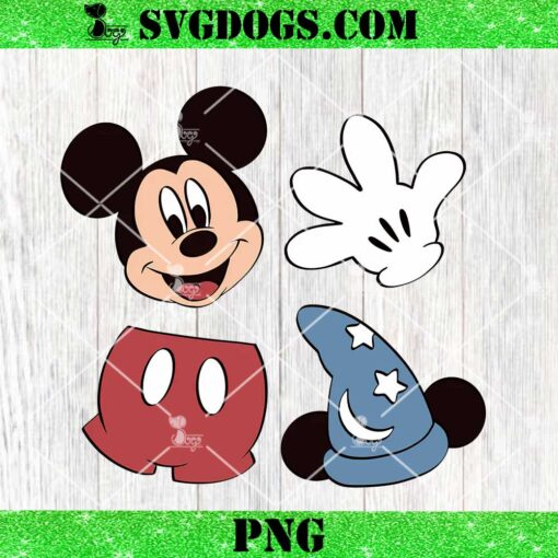 Mickey Mouse Elements Disney PNG