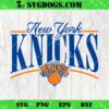 New York Knicks Stacked City Logo SVG, Basketball Team SVG PNG DXF EPS